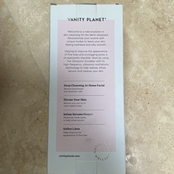 Deep Cleansing Ultrasonic Scrubber. Vanity Planet. - Picture 4 of 4